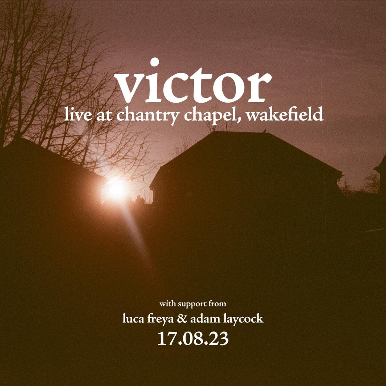 Chantry Chapel gig poster