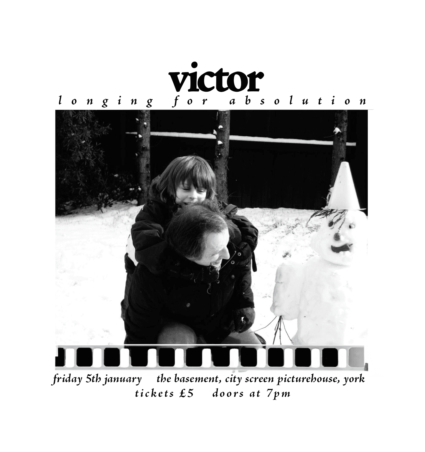 Longing for Absolution gig poster
